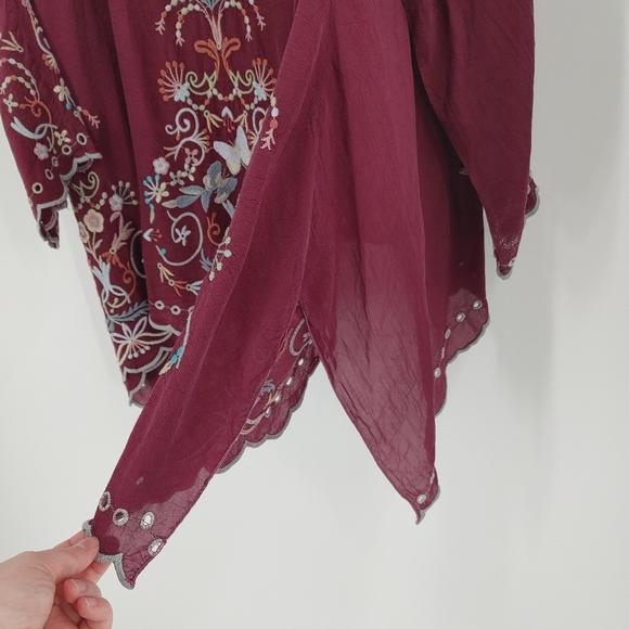 Johnny Was Lena Embroidered Tunic - Picture 9 of 9